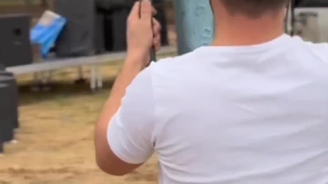 Thumbnail for Footage from the &quot;making of&quot; the Skazi solidarity tribute to the people murdered at the Nova festival by Hamas