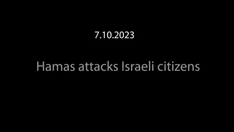 Thumbnail for The world stands with Israel 