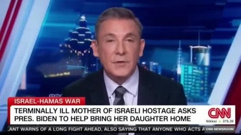 Thumbnail for CNN's John Vause, visibly moved, shares the tragic story of Liora Argamani