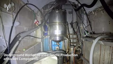 Thumbnail for This is footage from inside Hamas’ weapons manufacturing industry in Gaza