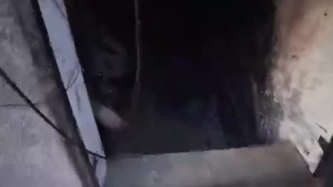 Thumbnail for Tunnel in Khan Yunis where hostages were held