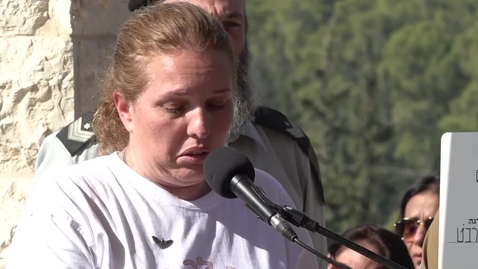Thumbnail for Mother of Noa Marciano eulogizing her daughter