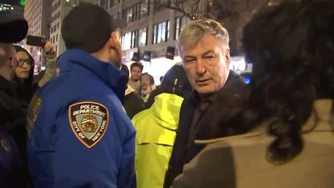 Thumbnail for Alec Baldwin stands his ground with anti-Semitic protestors