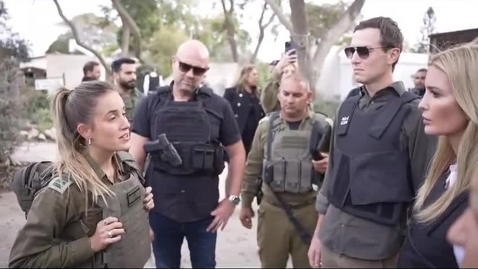 Thumbnail for Ivanka Trump and Jared Kushner Explore Kibbutz Kfar Gaza 