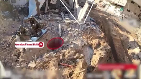Thumbnail for Video proof of Hamas terror tunnels under Al Shifa hospital