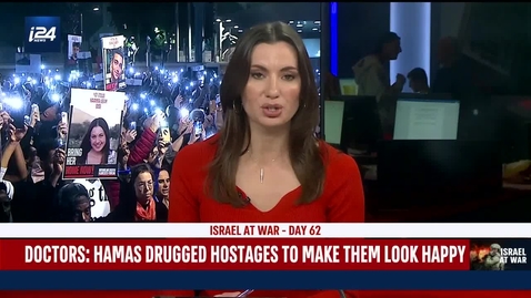 Thumbnail for According to doctors who treated those released, Hamas drugged hostages to make them look happy