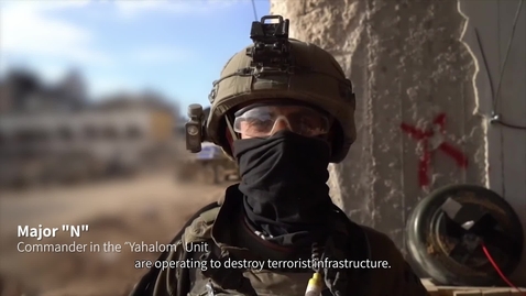 Thumbnail for This is a recent update by IDF commander in Gaza
